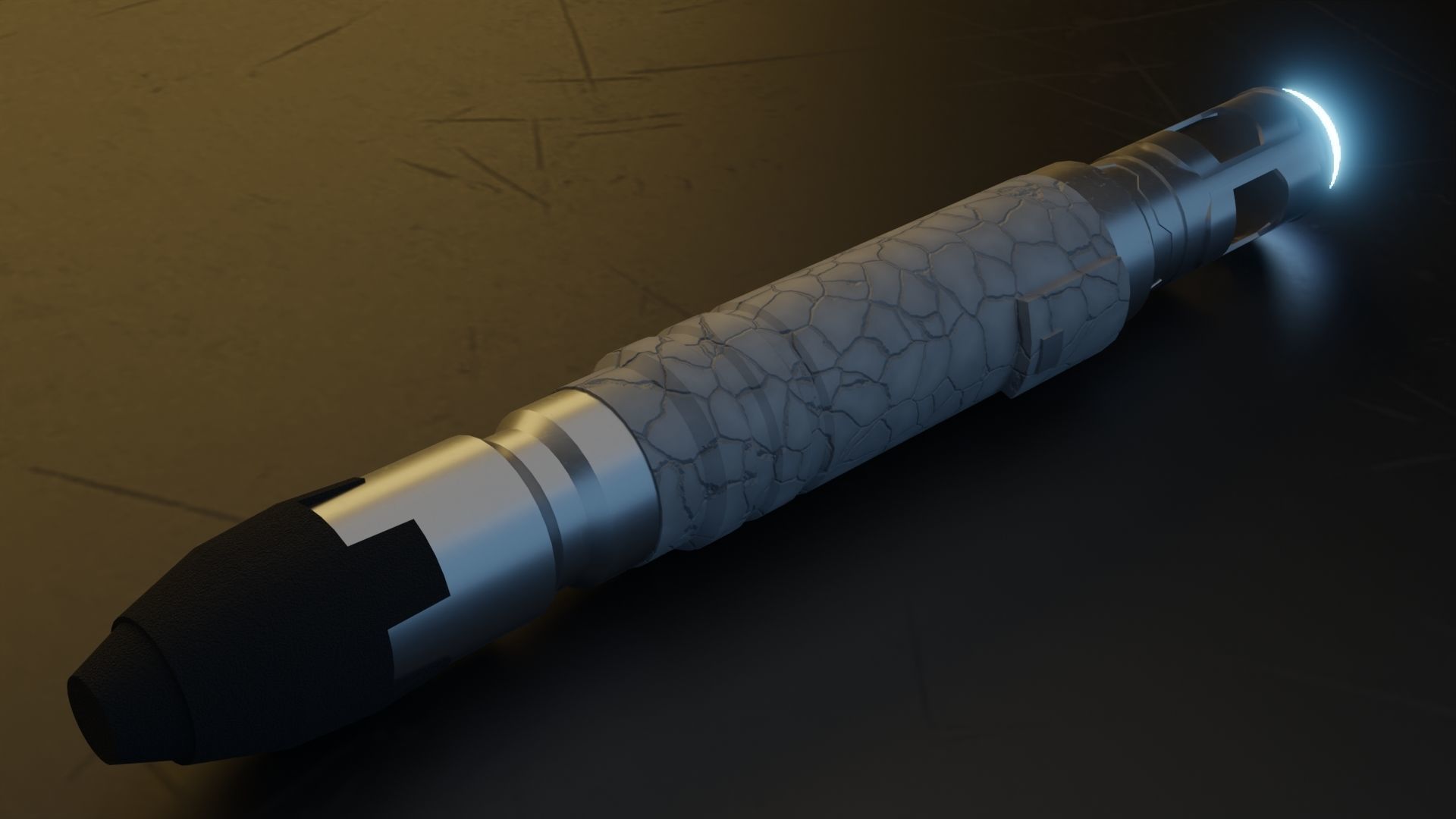 Tenth Doctor Sonic Screwdriver 3D print model_3