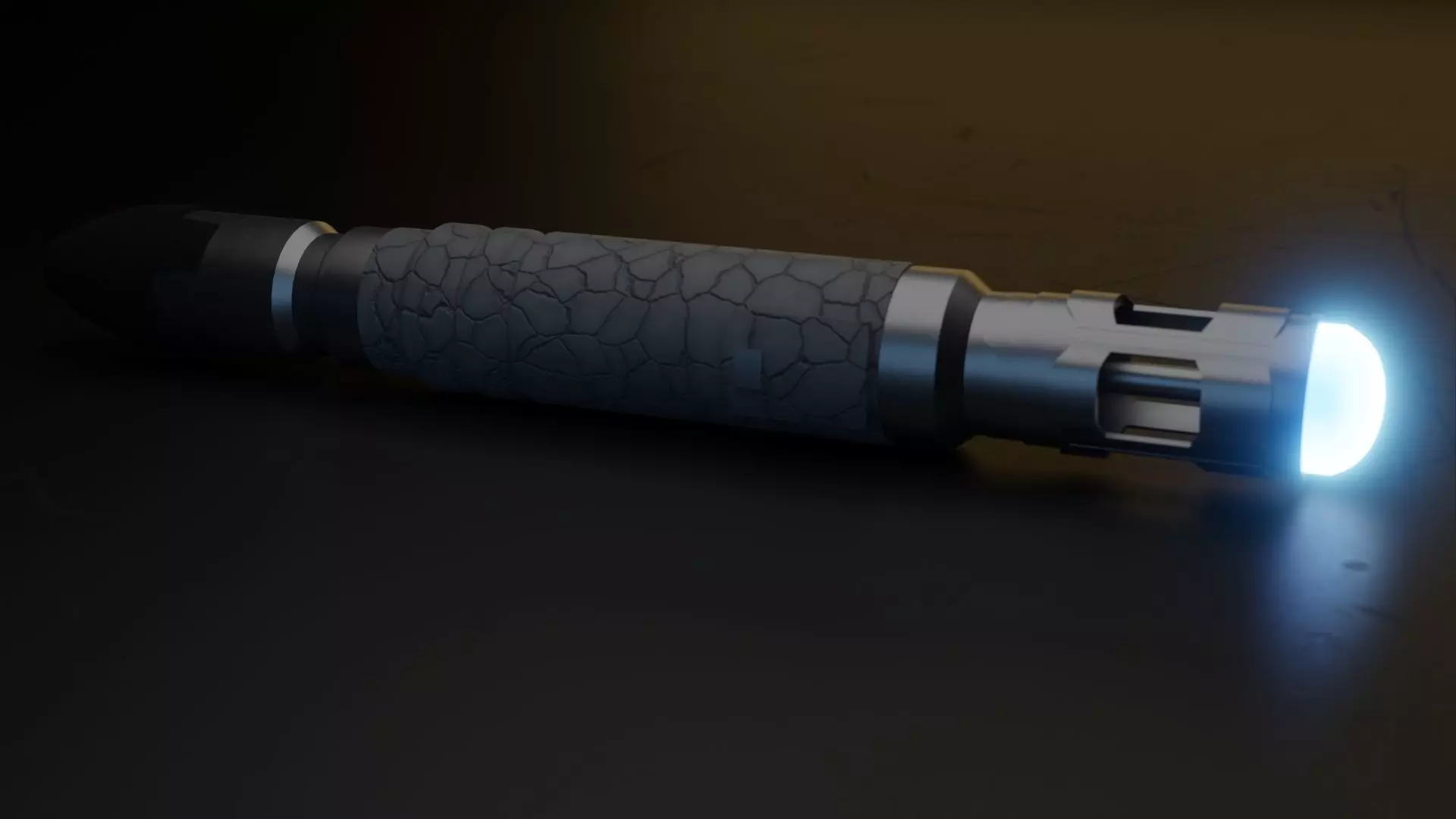 Tenth Doctor Sonic Screwdriver 3D print model_0