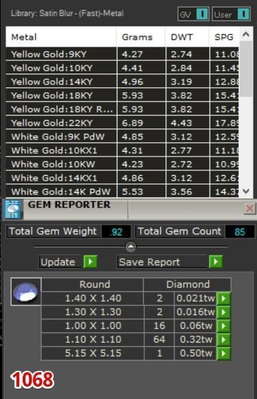 Custom engagement ring with brilliants 3D print model_3