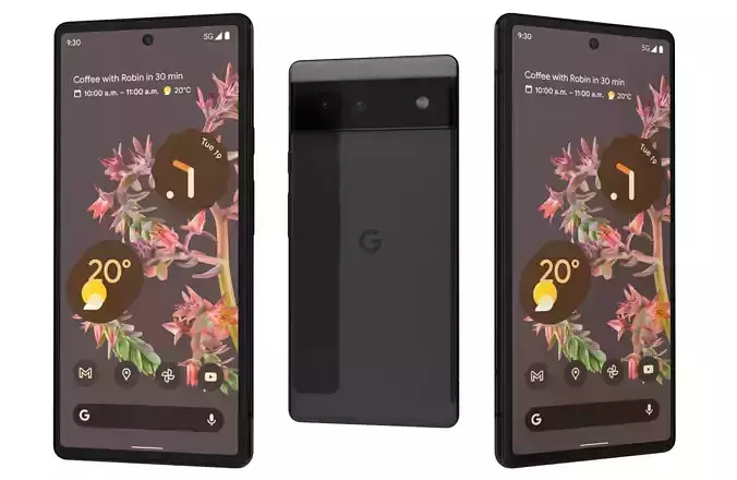 Google Pixel 6 Stormy Black
