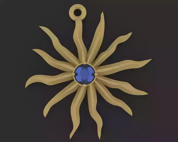 The Sun or Star pendant
