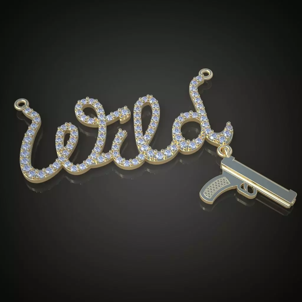 My Exclusive Pendant 3D 0121 printable model3 Free 3D print model