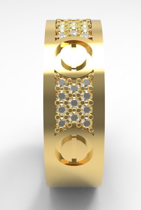 Ring same Cartear 3D print model_4