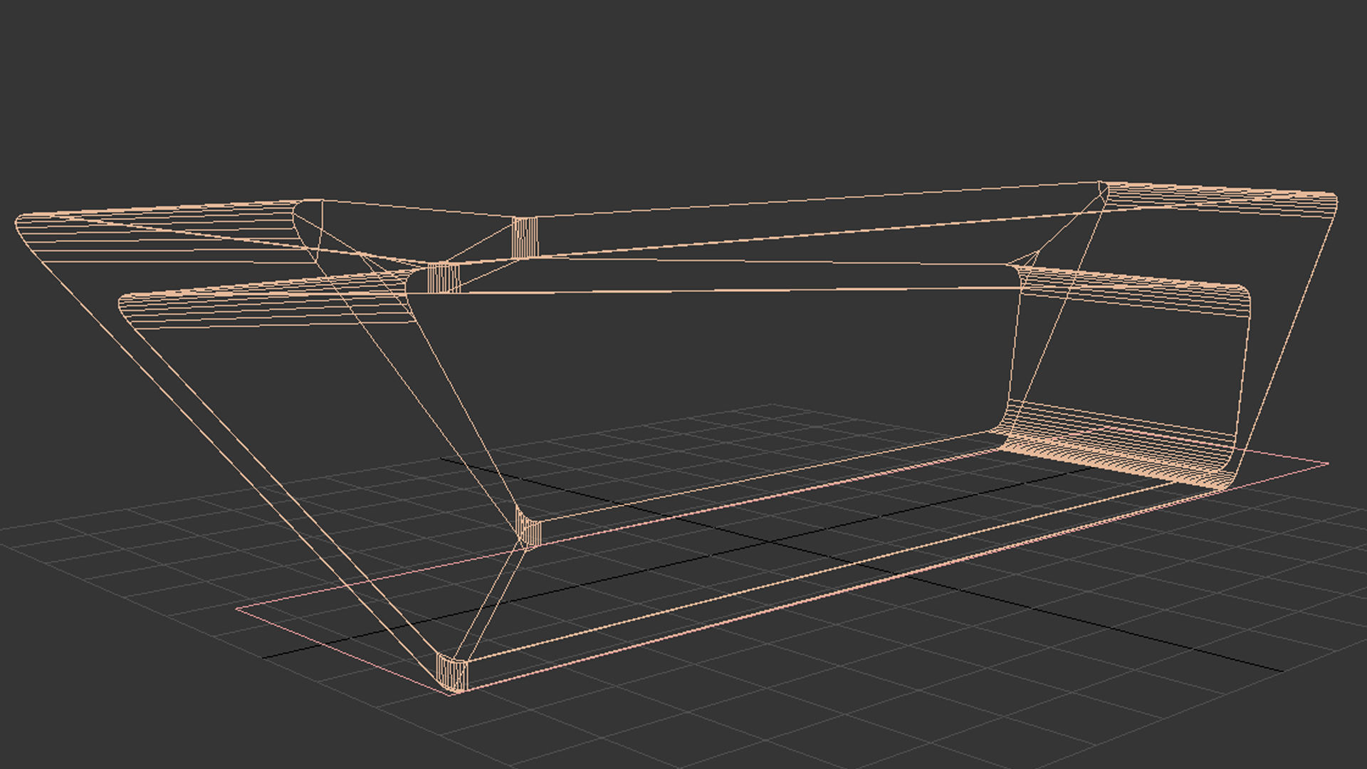 Studio Desk 3D model_4