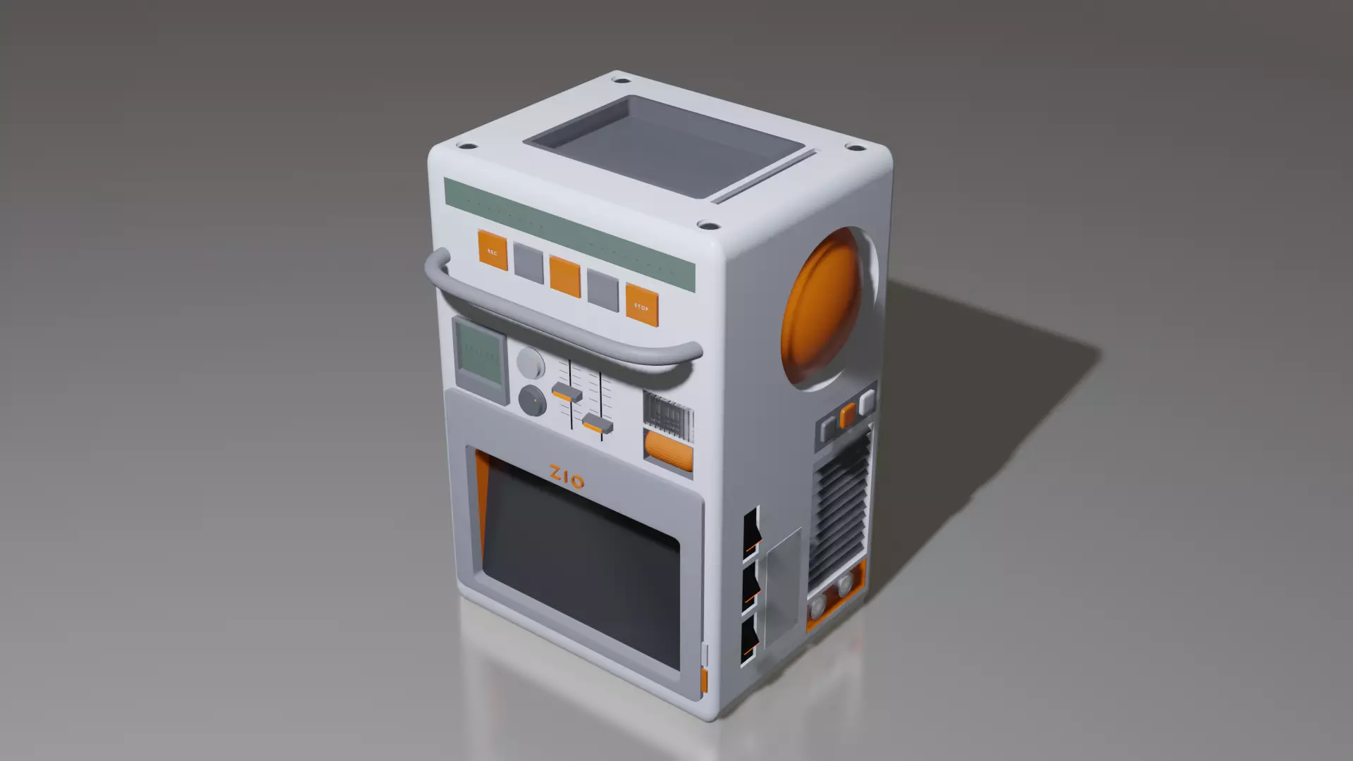 radio star wars machine 3D model_0