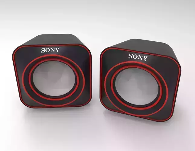 Speaker two sony speakers
