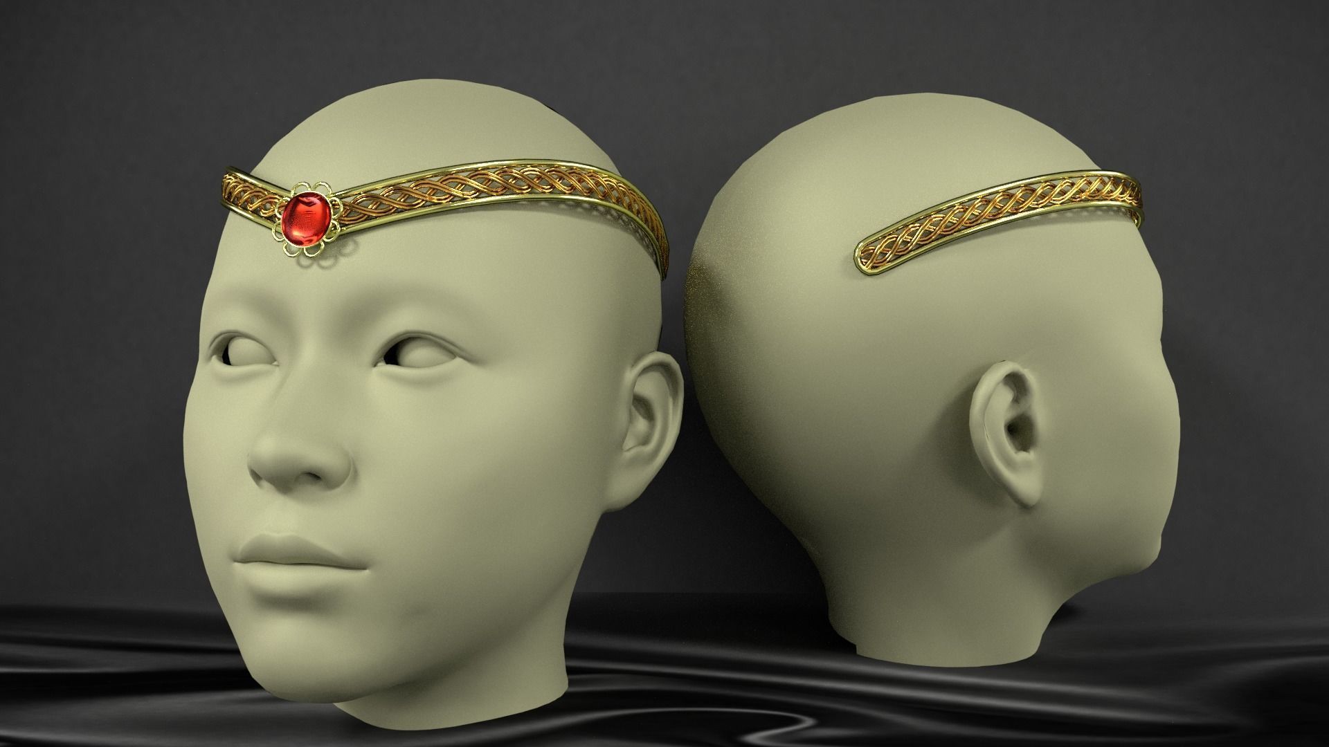 diadem Ferronnier 3D model_3