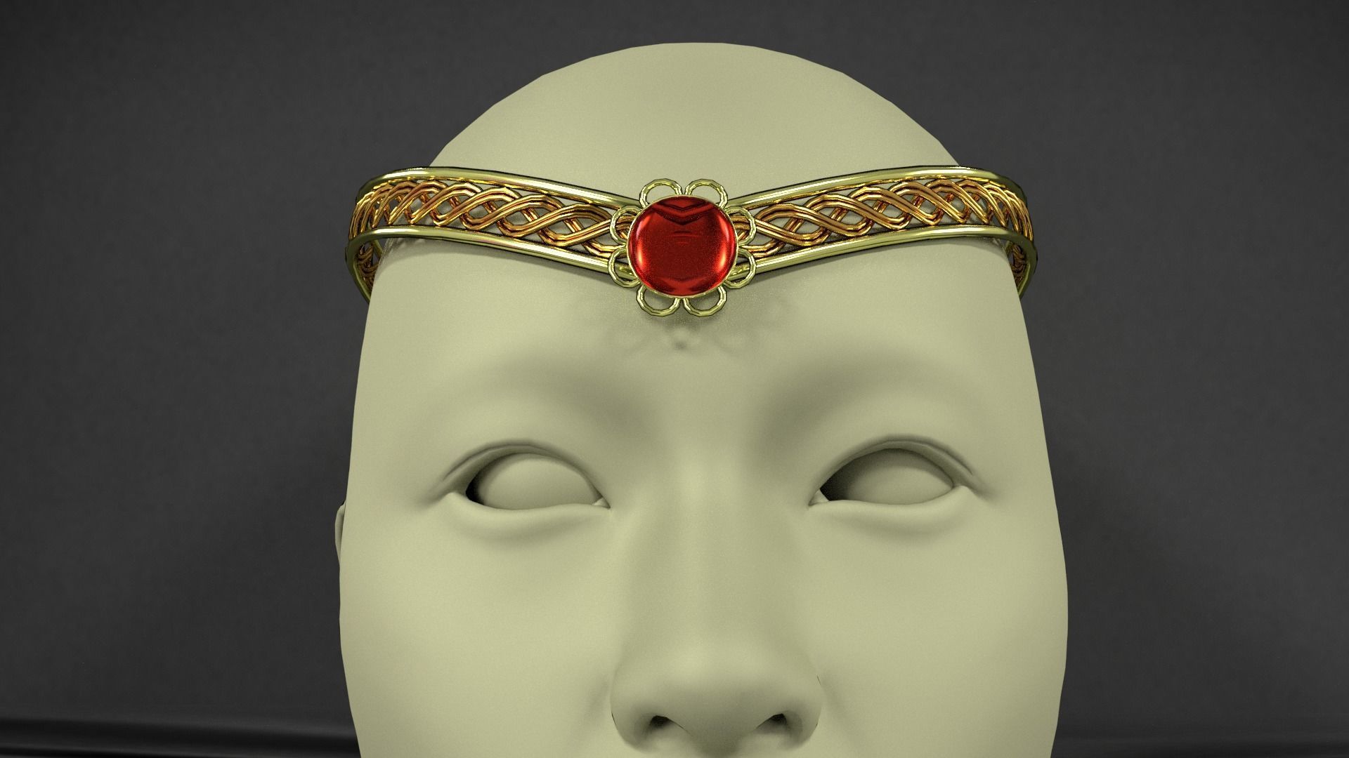 diadem Ferronnier 3D model_1
