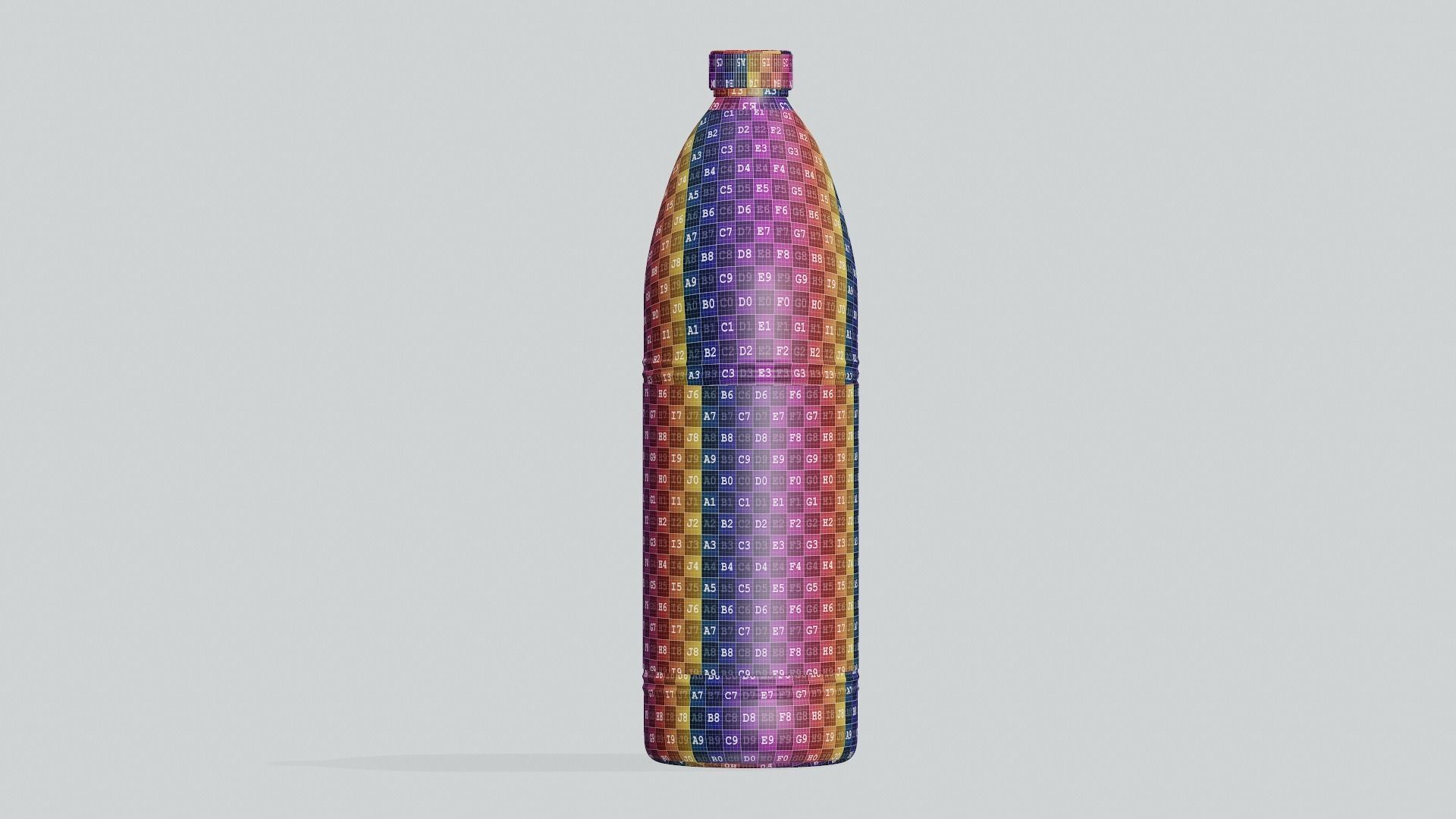 Bleach Bottle Mock Up  3D model_9