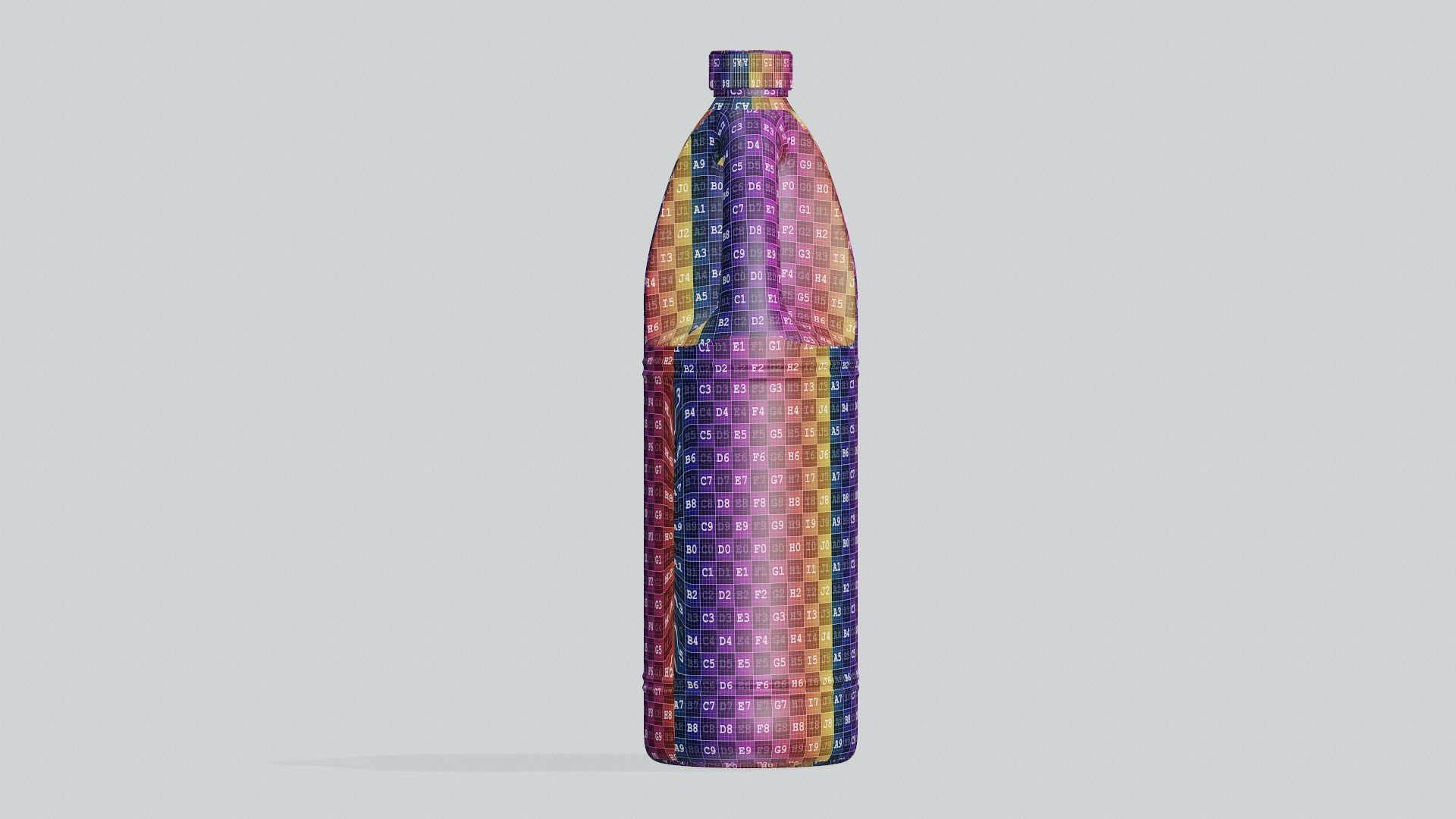 Bleach Bottle Mock Up  3D model_11