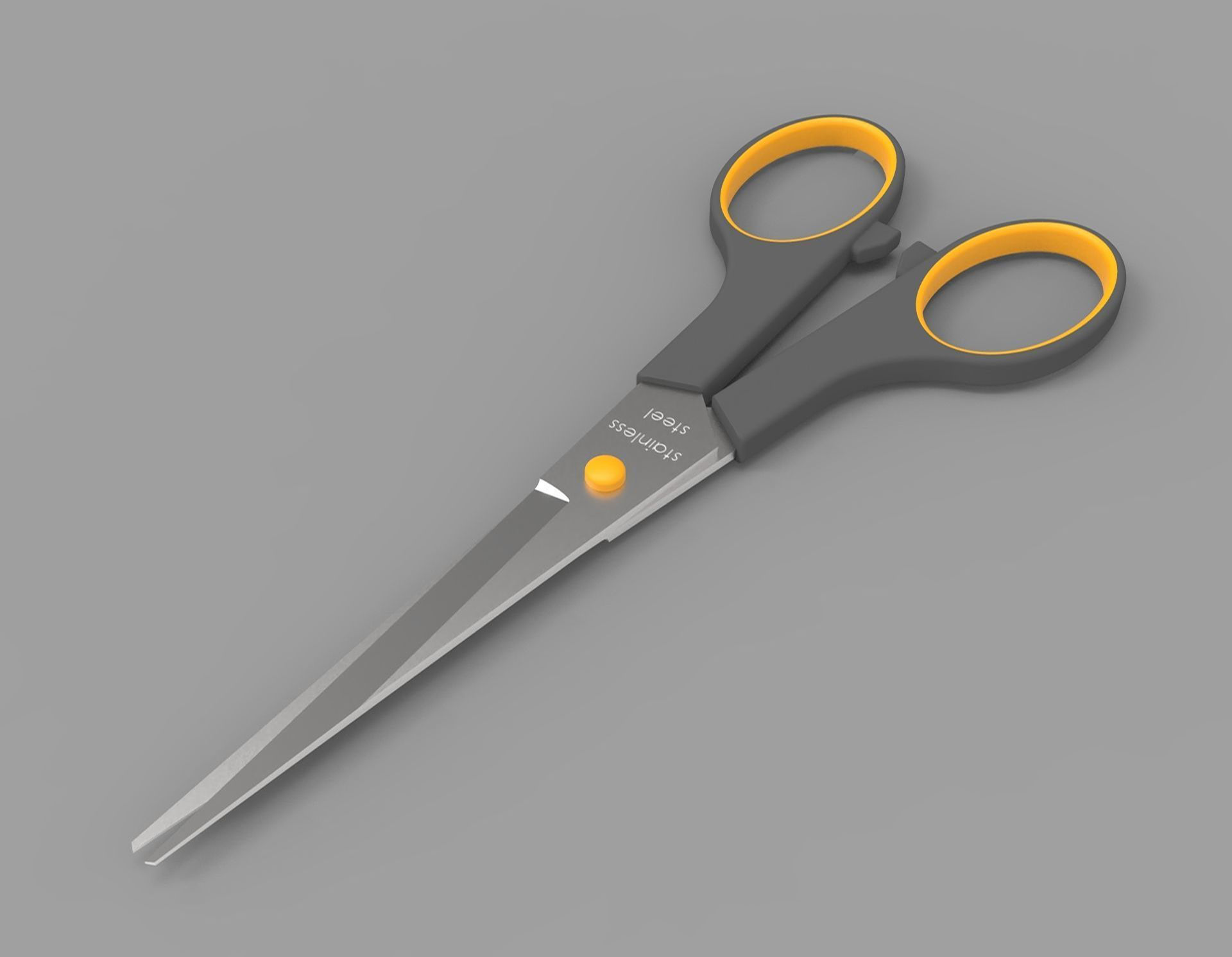 Scissor pair of scissors 3D model_6