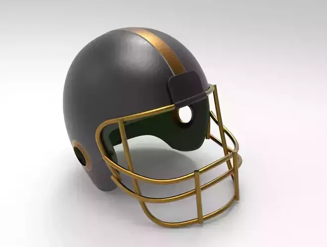 Rugby Helmet 3D model