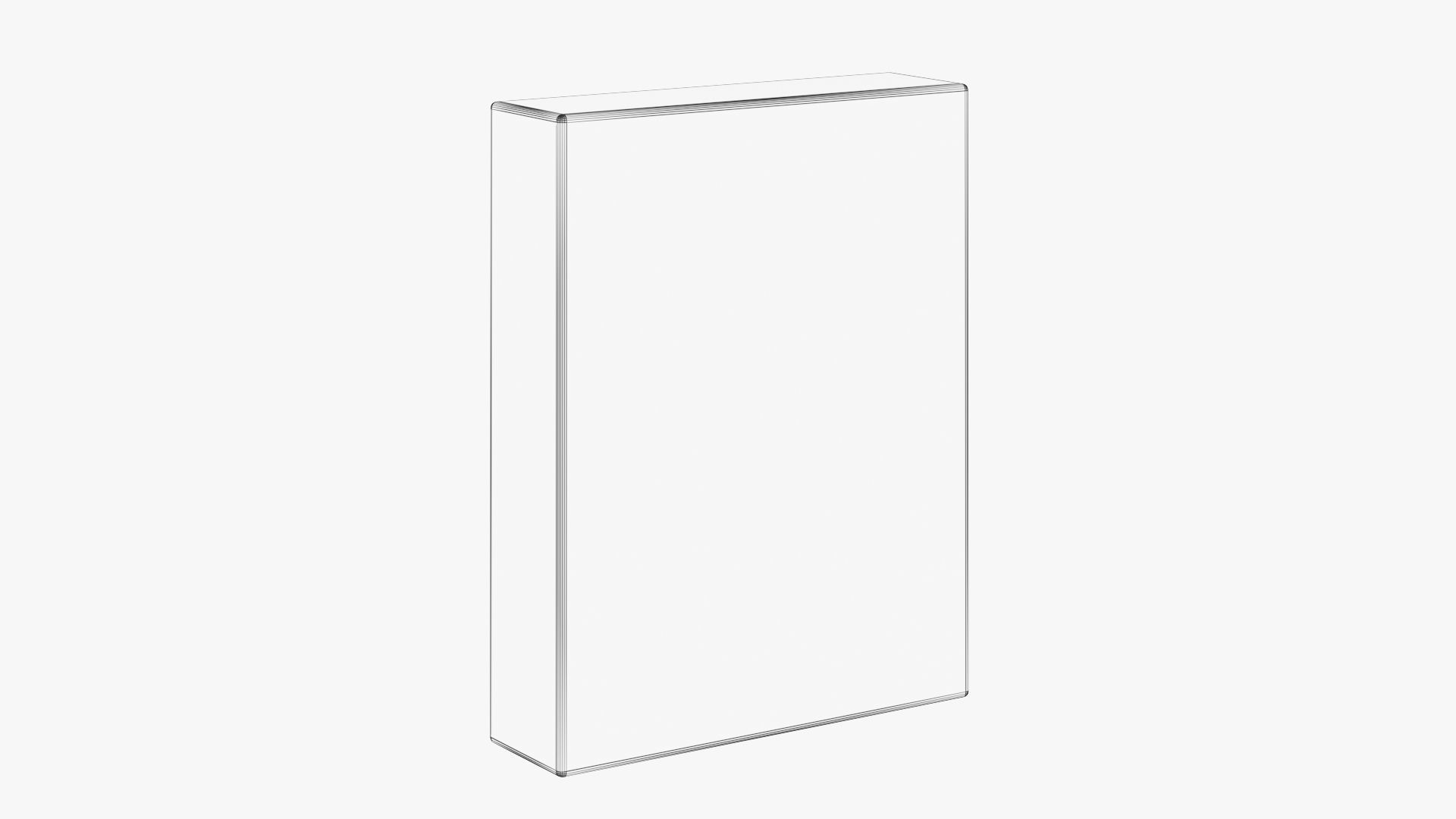 Wooden Letter Board coffee and bakery menu Low-poly 3D model_13