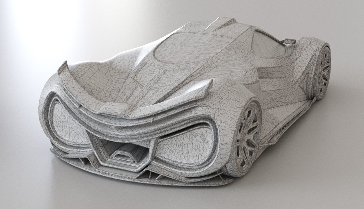 Subsultra Concept Car 3D print model_5