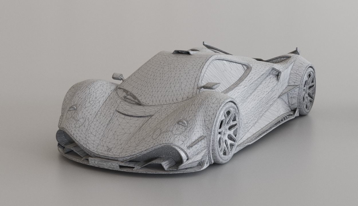 Subsultra Concept Car 3D print model_7
