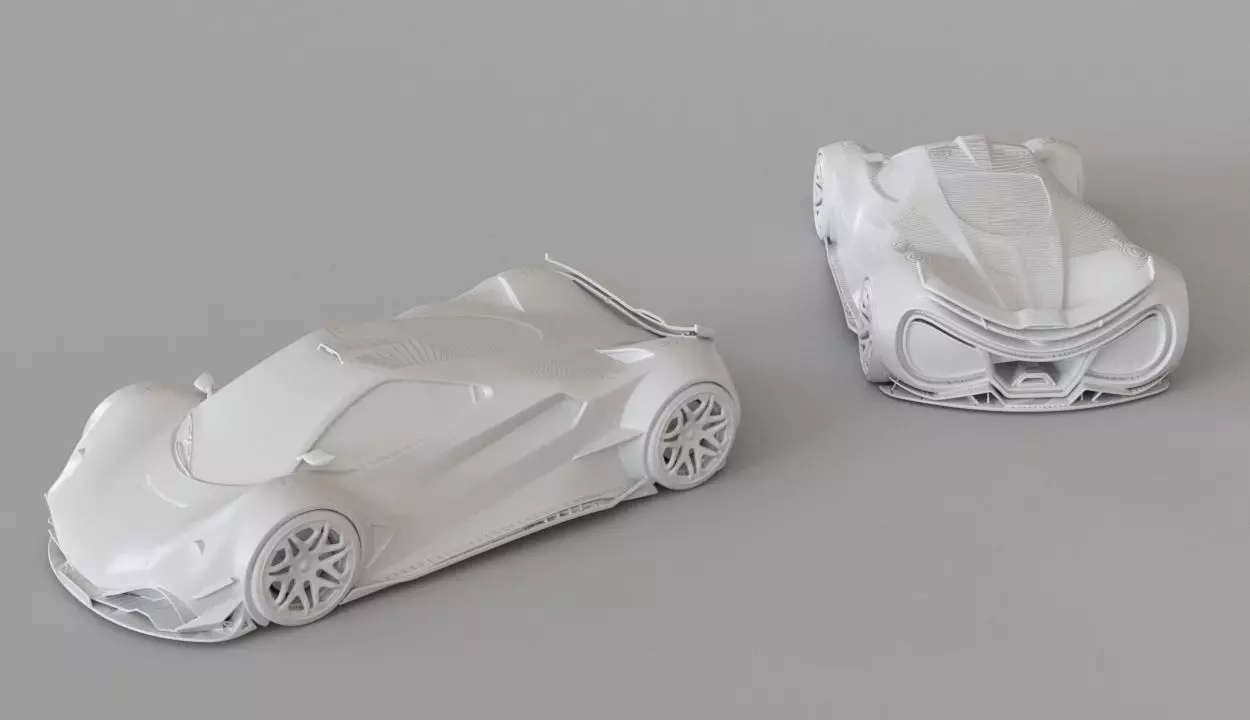Subsultra Concept Car 3D print model_0