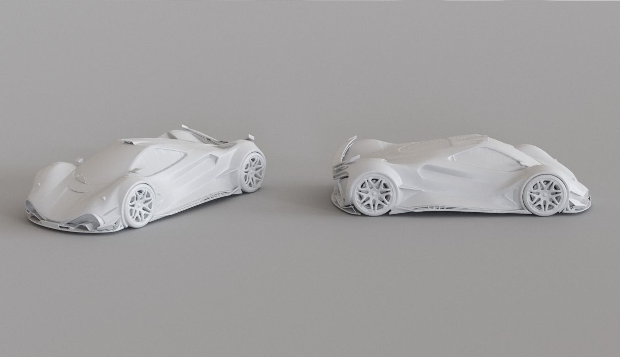 Subsultra Concept Car 3D print model_2