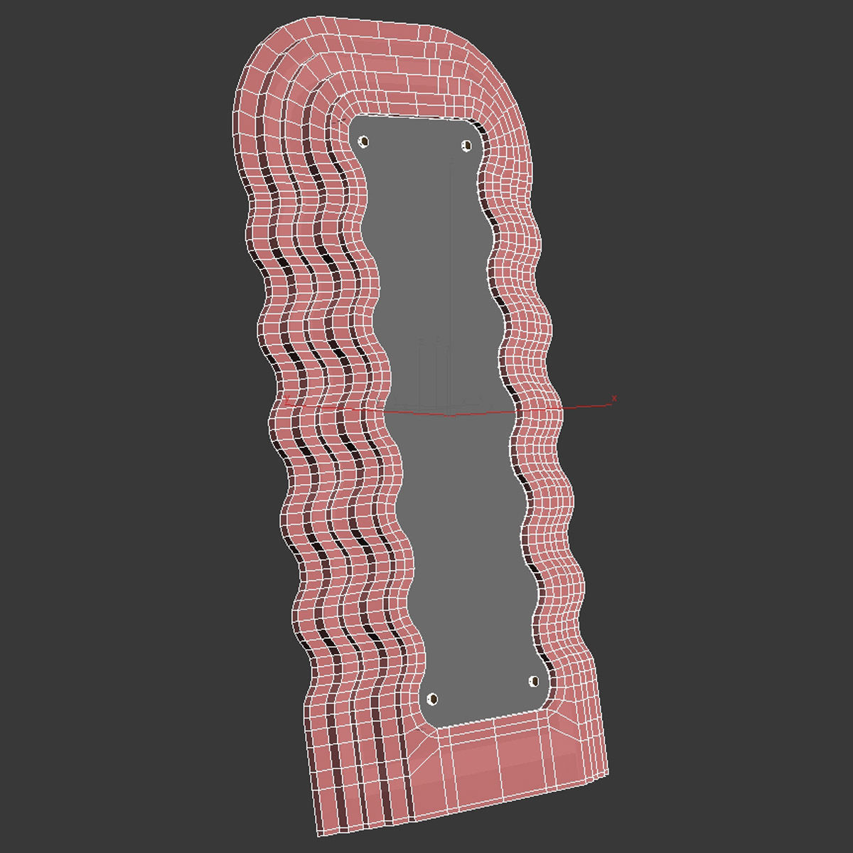 POLTRONOVA ULTRAFRAGOLA MIRROR LAMP jane richards interiors 3D model_7