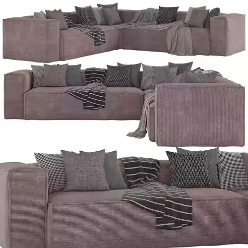 Sofa Blok 3D model