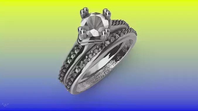 wedding ring and shadow band stl verified