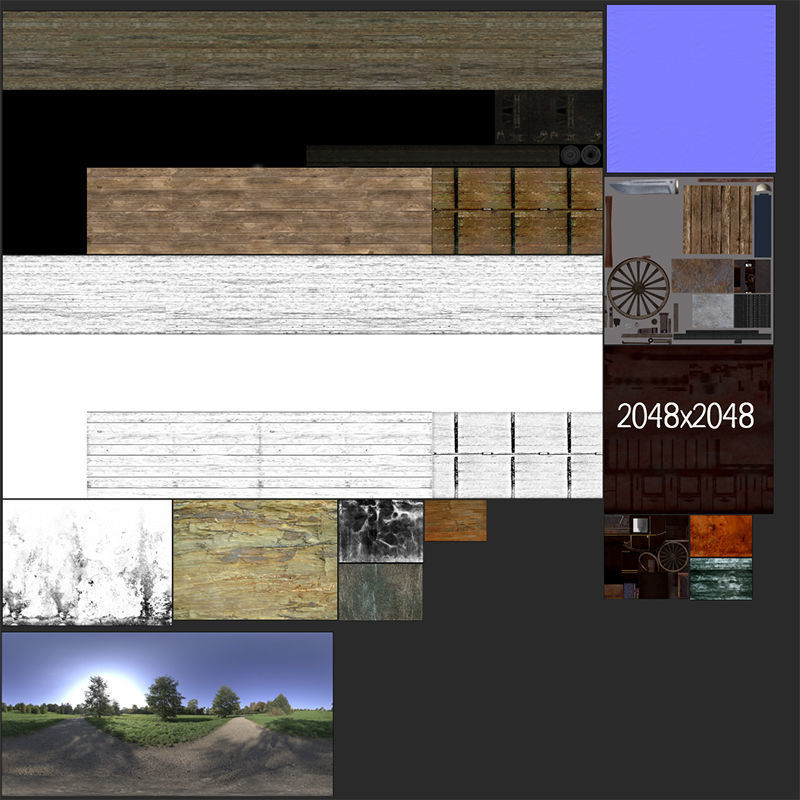 Saled Catherine II Low-poly 3D model_9