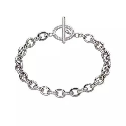 diamond bracelets 3D print model