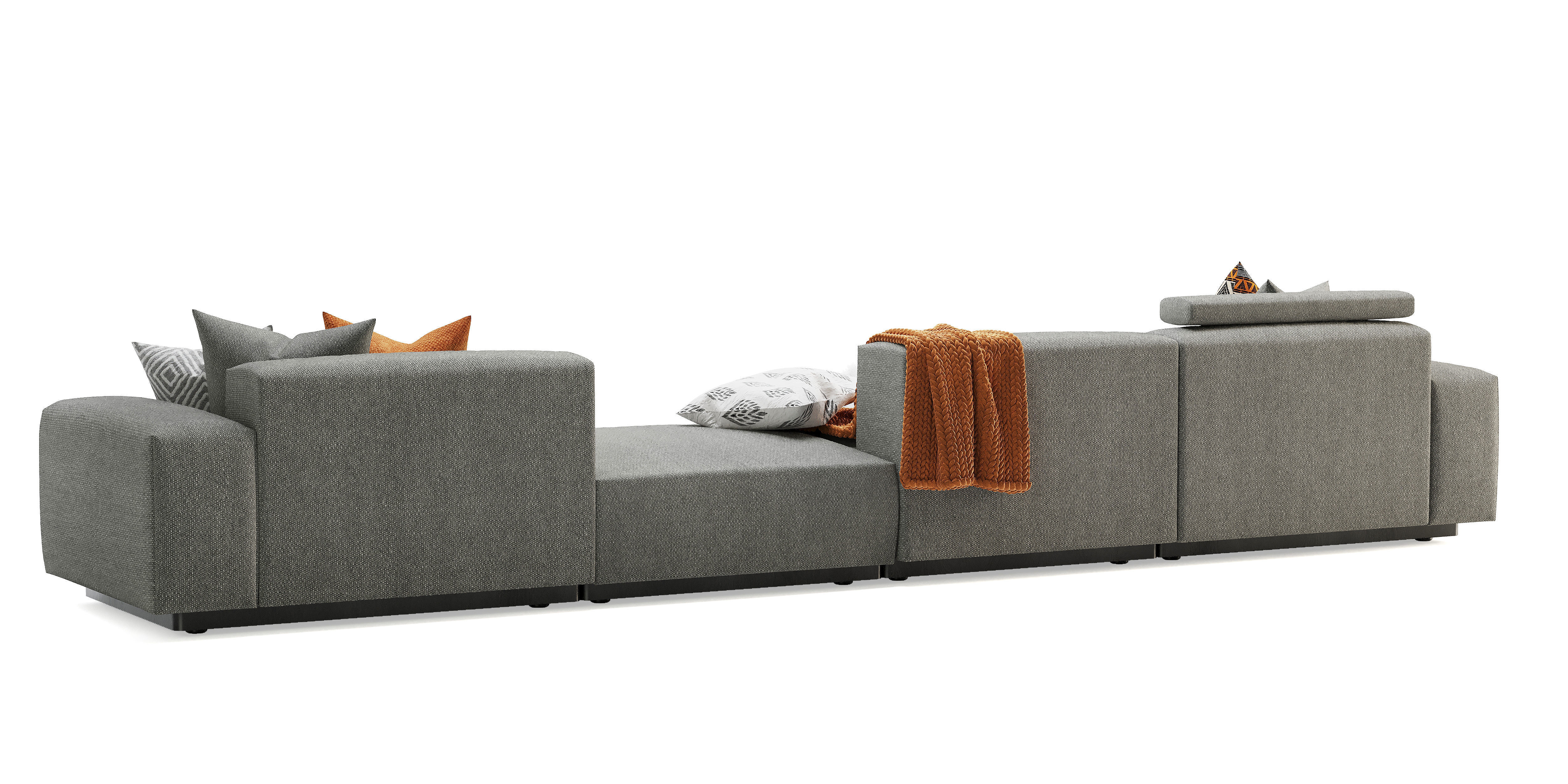 Vitra Soft Modular Sofa 3D model_9