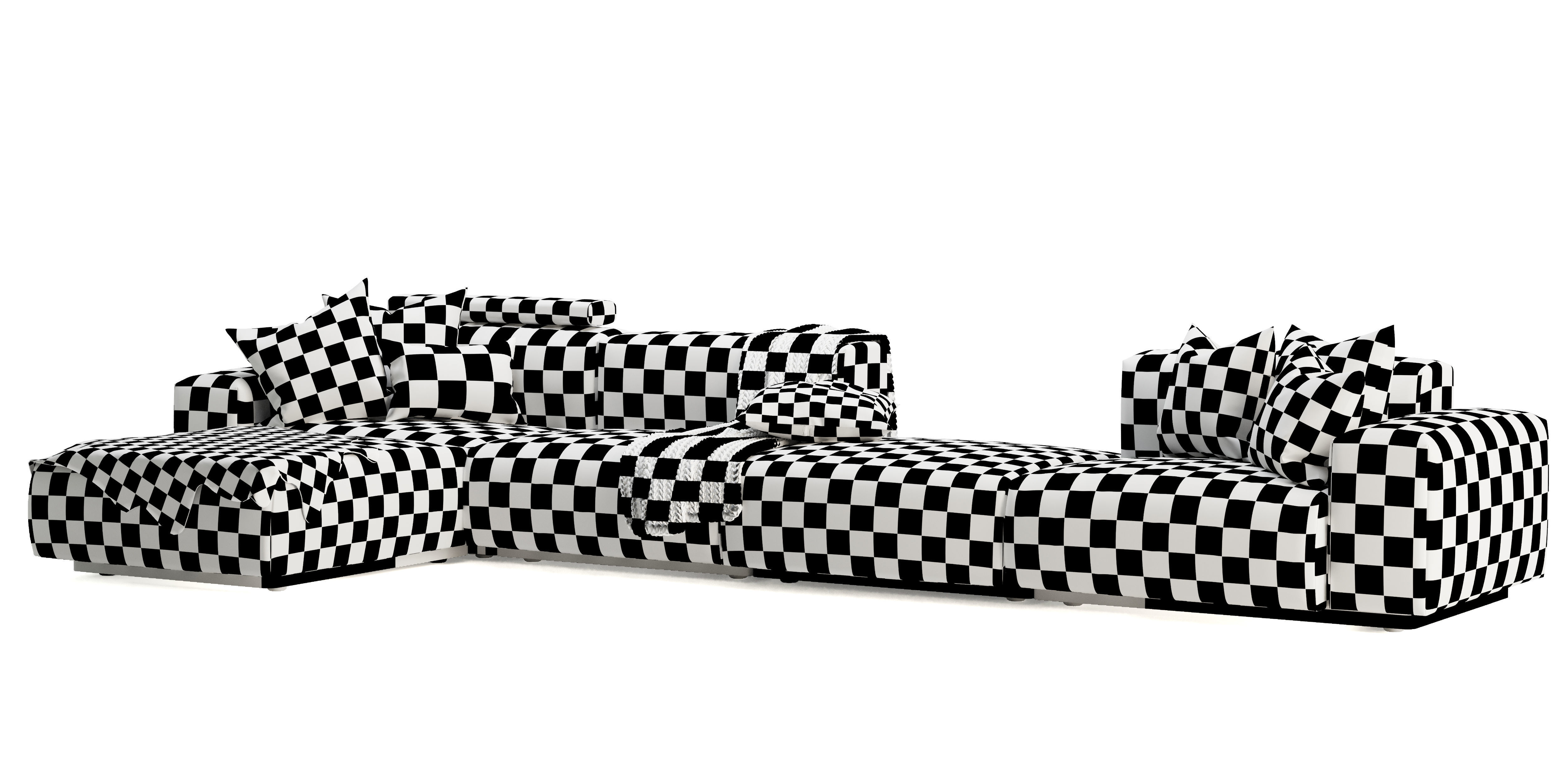 Vitra Soft Modular Sofa 3D model_14