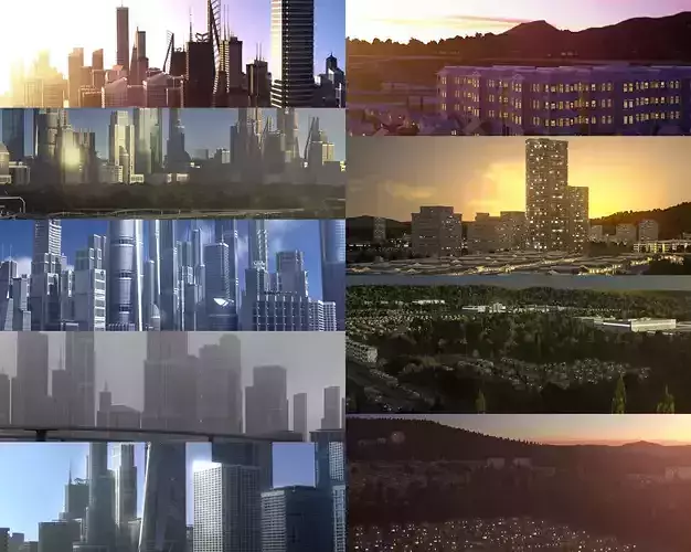 Freeway City and Suburbs Collection 