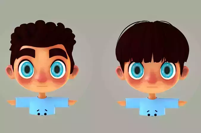 cartoon boy 