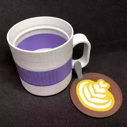 CoffeeArt Gift Box 3D print model