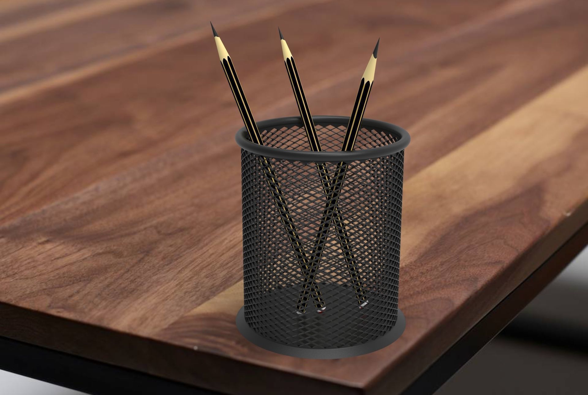 Pen Holder 3D model_6