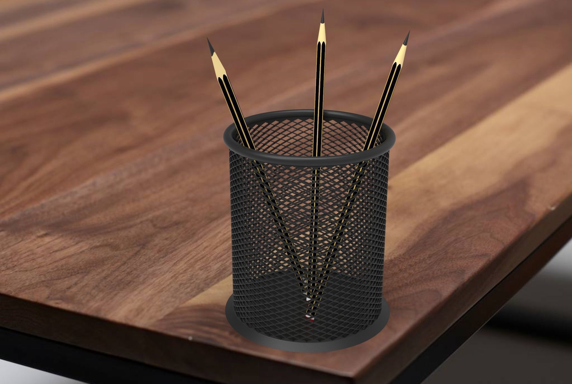 Pen Holder 3D model_2