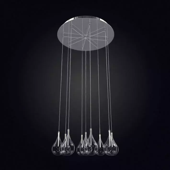 Modern Lighting Fixture 3D model_0