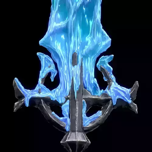 Sword Ice Winter Weapon Military