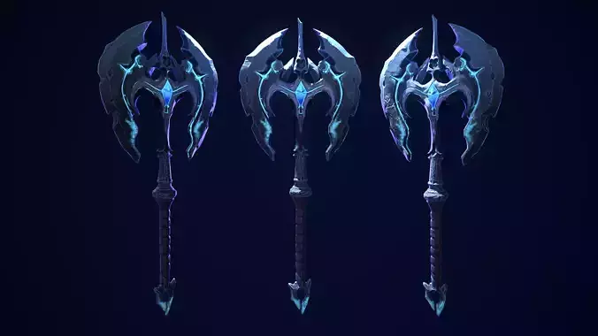 Frost Axe 3D model