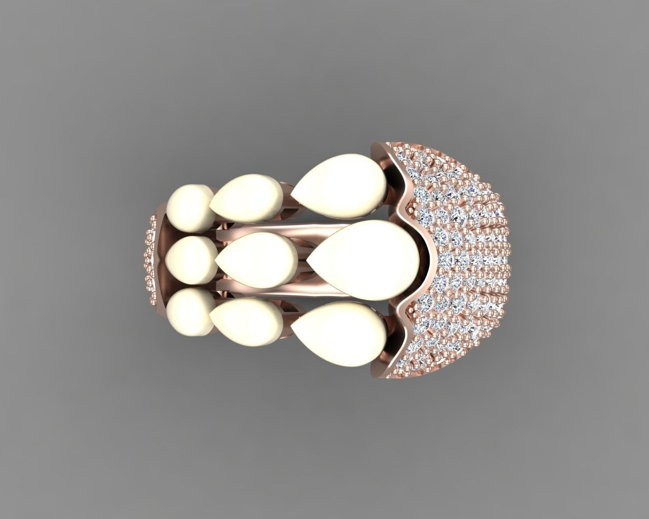 De grisogono ring 3D print model_24