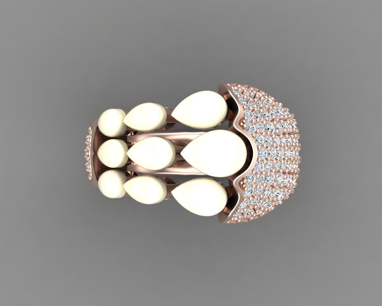 De grisogono ring 3D print model_2