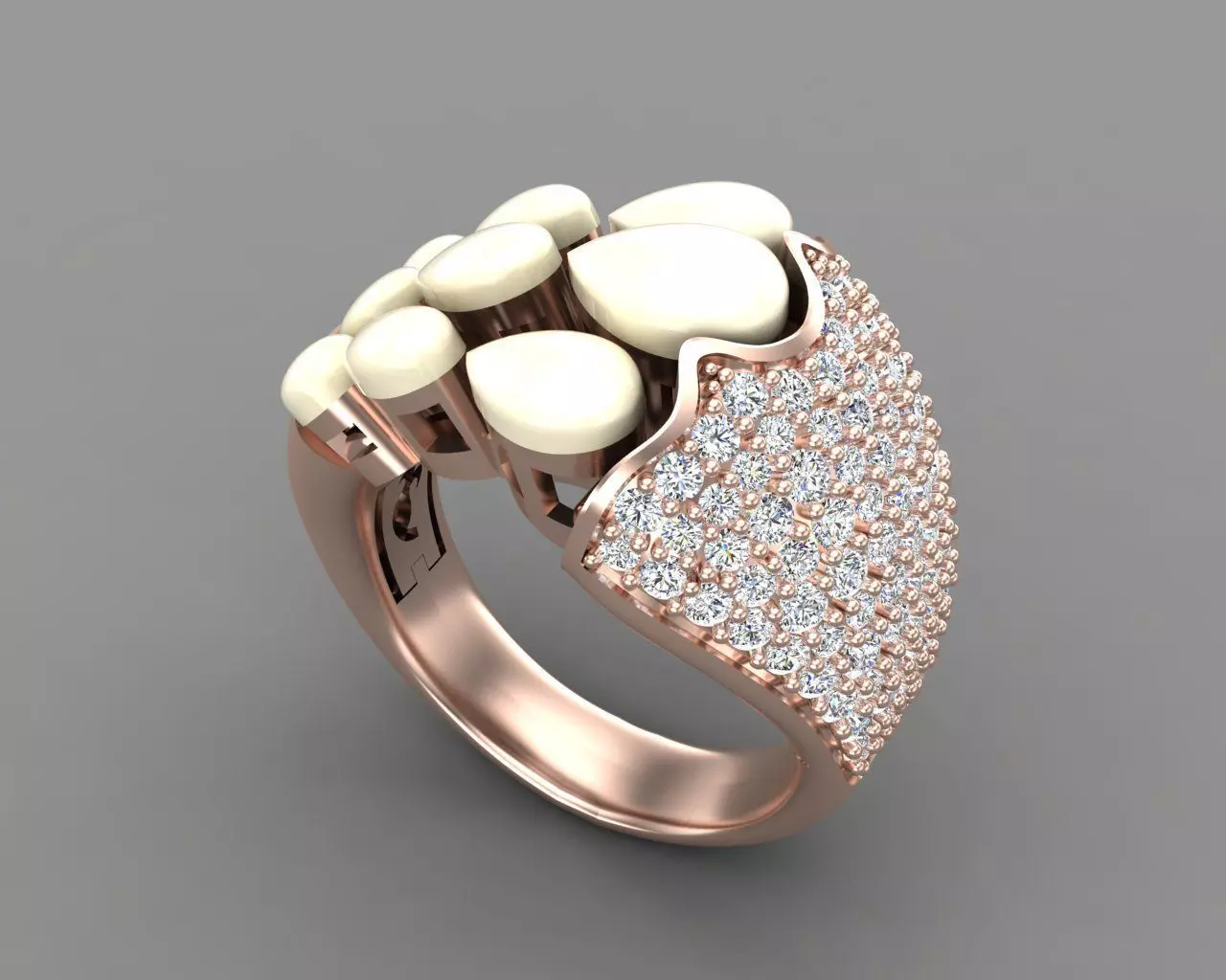 De grisogono ring 3D print model_0