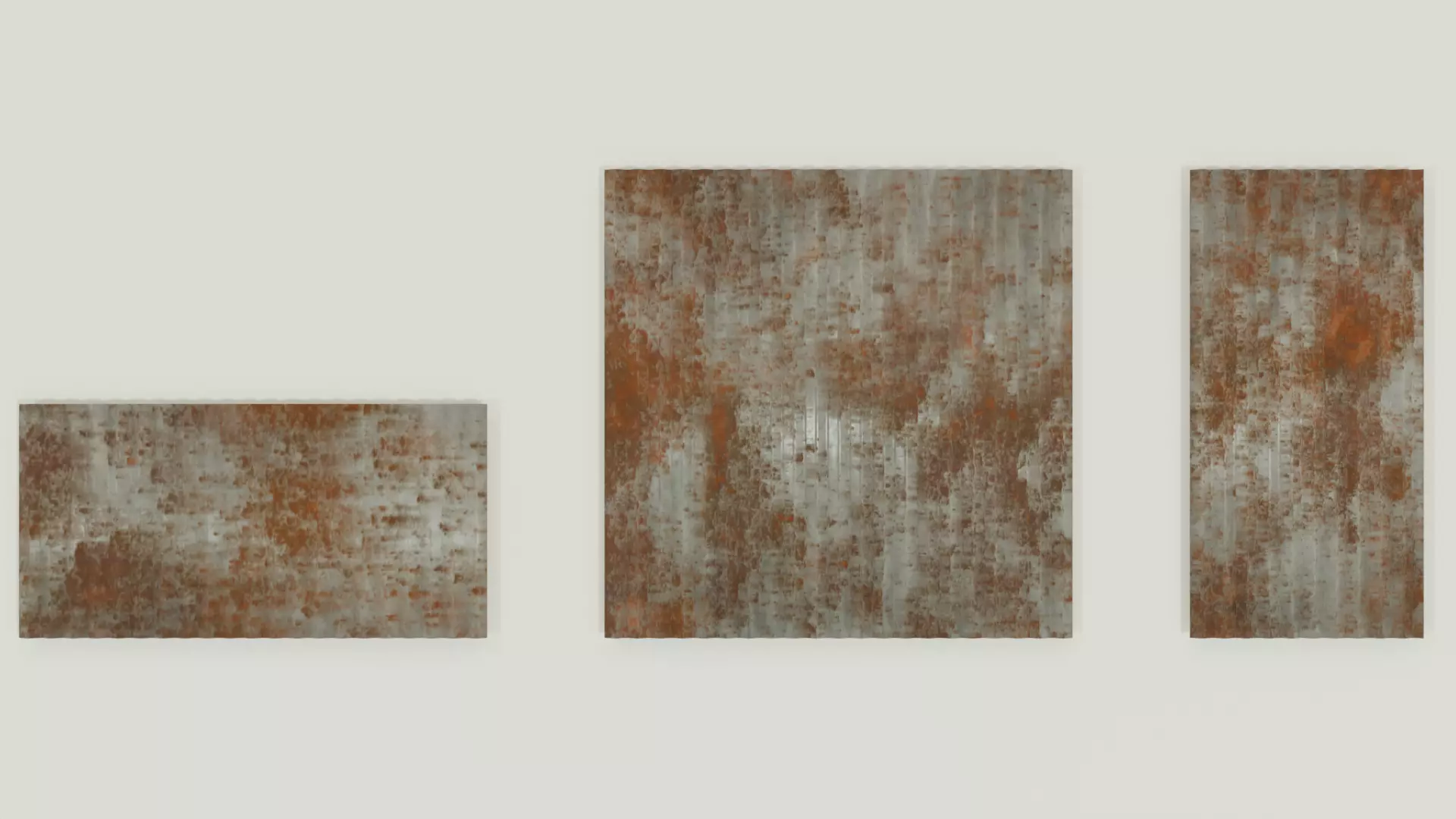Corrugated panel Free low-poly 3D model