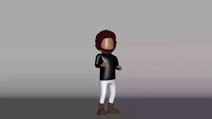 rigged male character