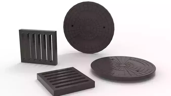 MANHOLE COVER 3D model