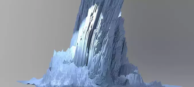 Claw Mountain alien 1  3D model