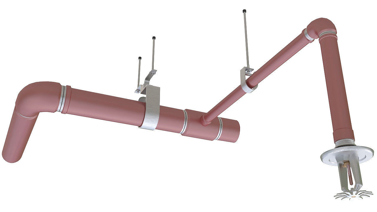 Fire thermal sprinkler 3D model_2