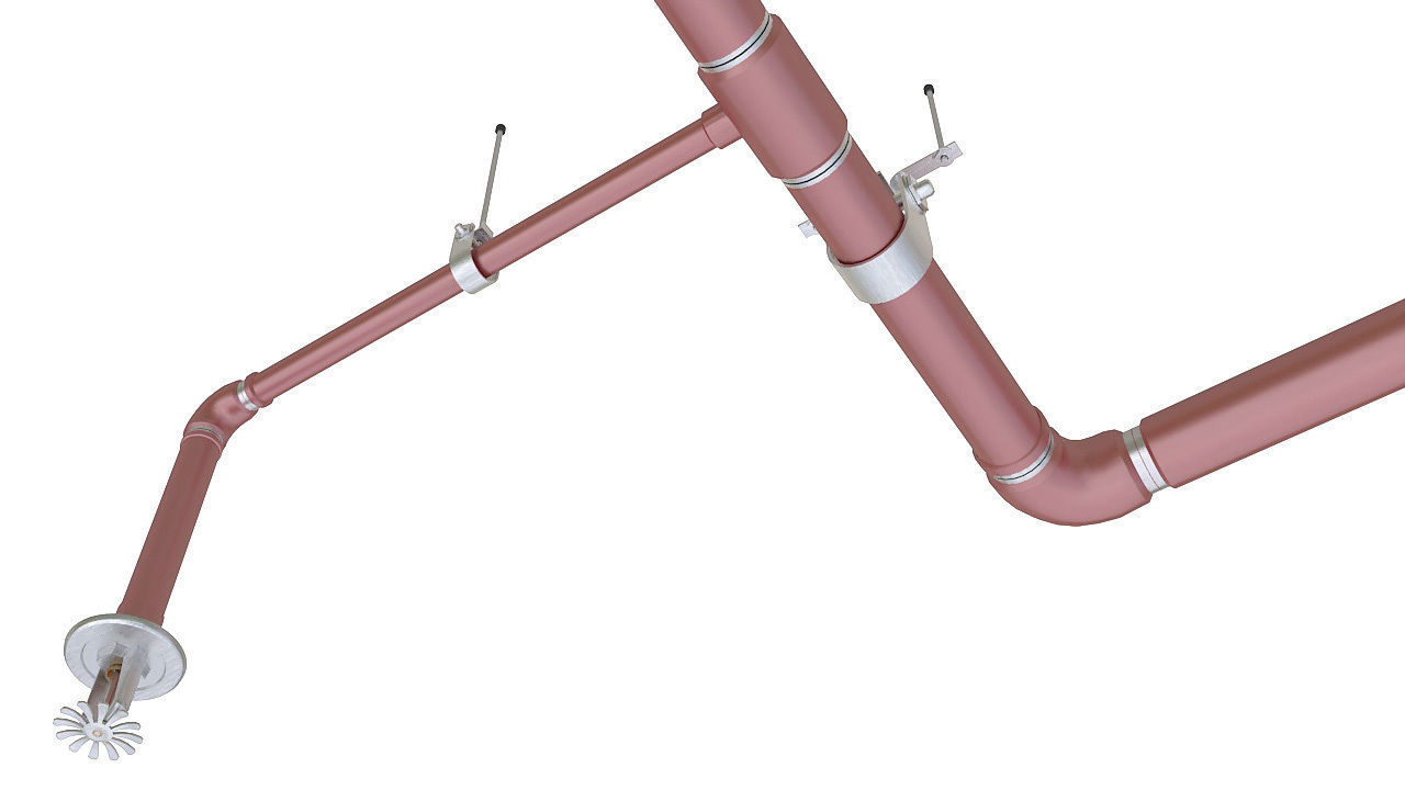 Fire thermal sprinkler 3D model_3