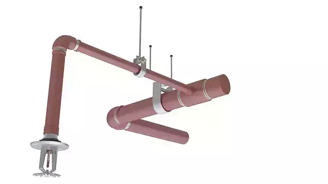 Fire thermal sprinkler 3D model