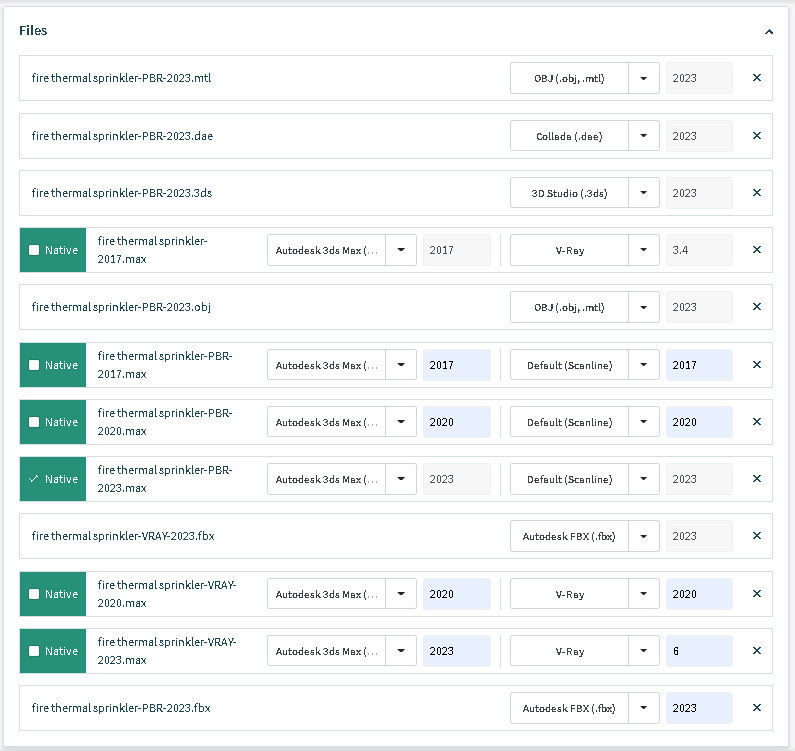 Fire thermal sprinkler 3D model_21