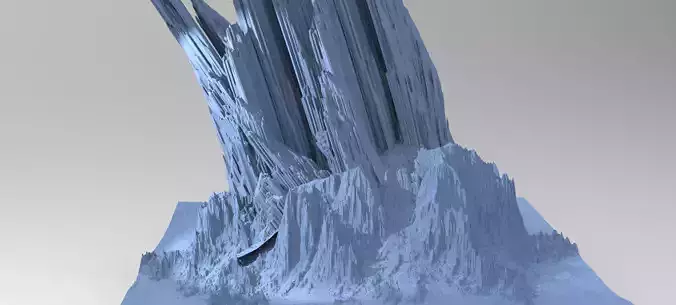 Claw Mountain alien 4  3D model