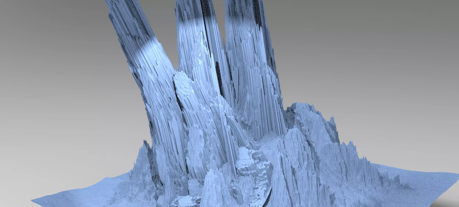 Claw Mountain alien 5  3D model_0