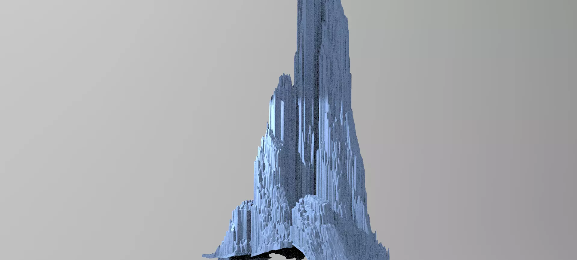 Mount Olympus mountain 1 3D model_0